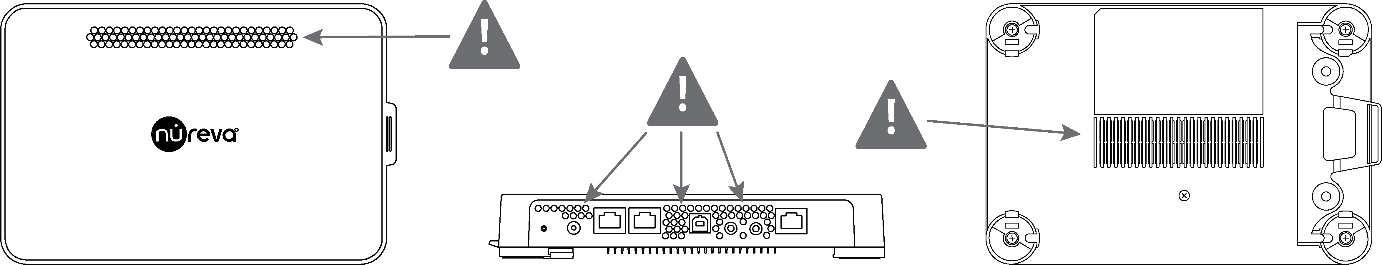 Connect module overheating diagram