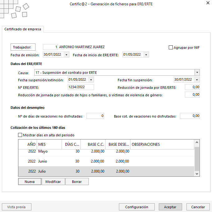 N C Mo Emitir Un Certificado Por Erte