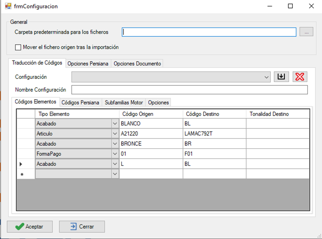 Importador Documentos XML CSV Ventas