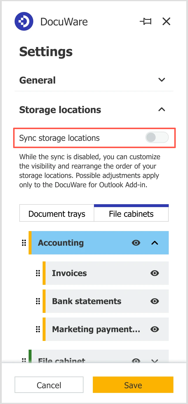 04_Sync Storage locations