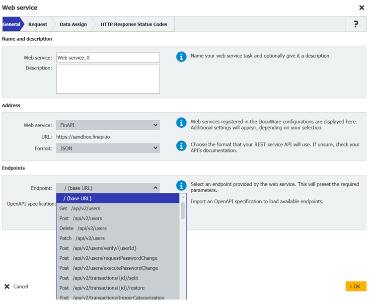 DocuWare Web Service Activity 1