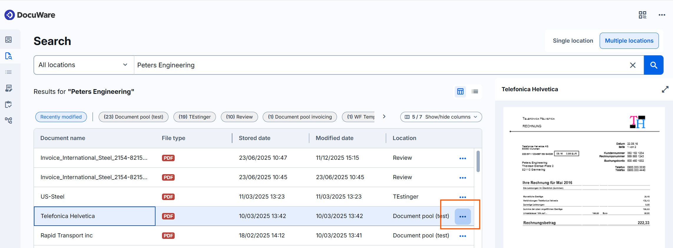 New DocuWare: Key features and limitations