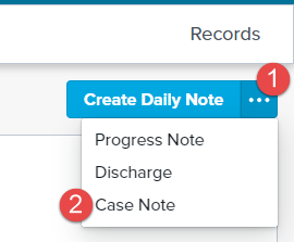 EMR_2.0_Patient Profile_Create Case Note_Button_With Steps