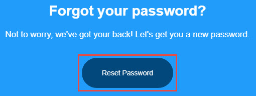 Strivehub_Patient Portal_Reset Password Button