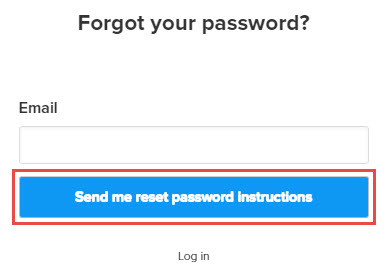 Strivehub_Patient Portal_Send Me Reset Password Instructions