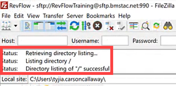 WebPT Billing | FileZilla Account Setup