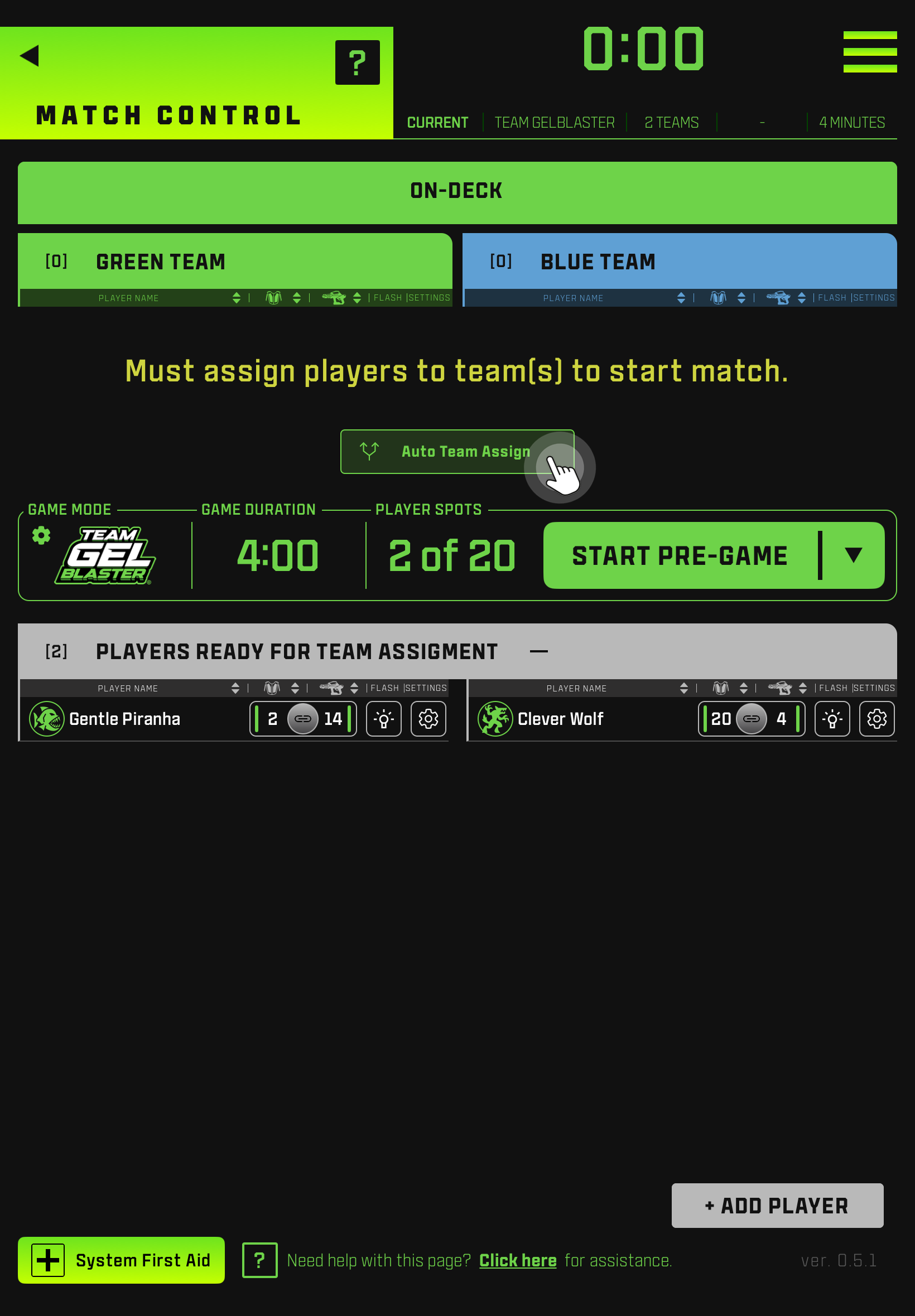 Auto Team Assign