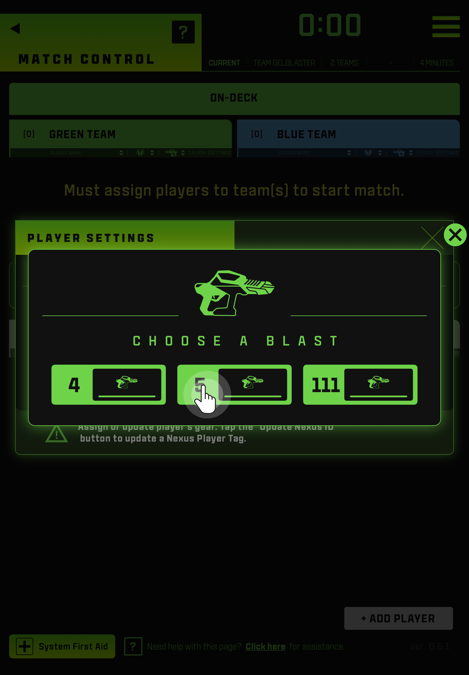 Add a Player Manually