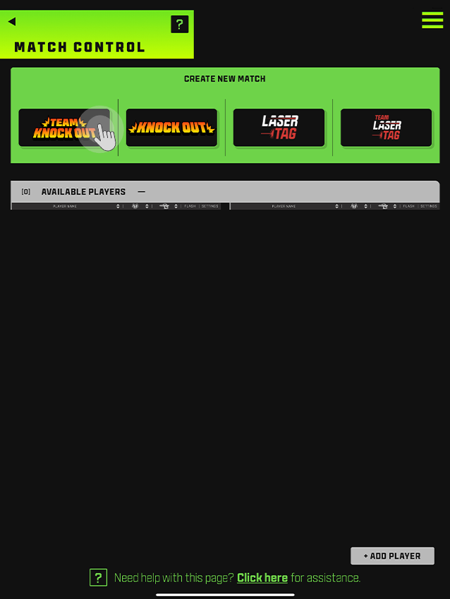 Match Control Counter Create and Manage Matches