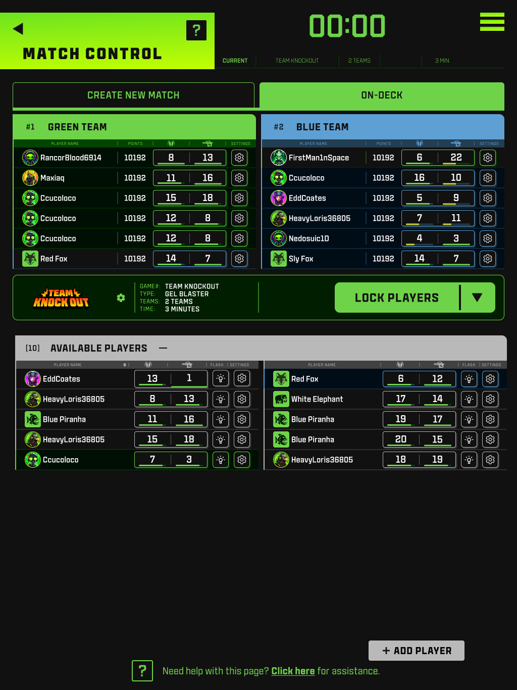 Change a Player's Team