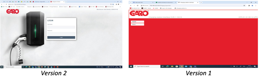 Garo login versions.png