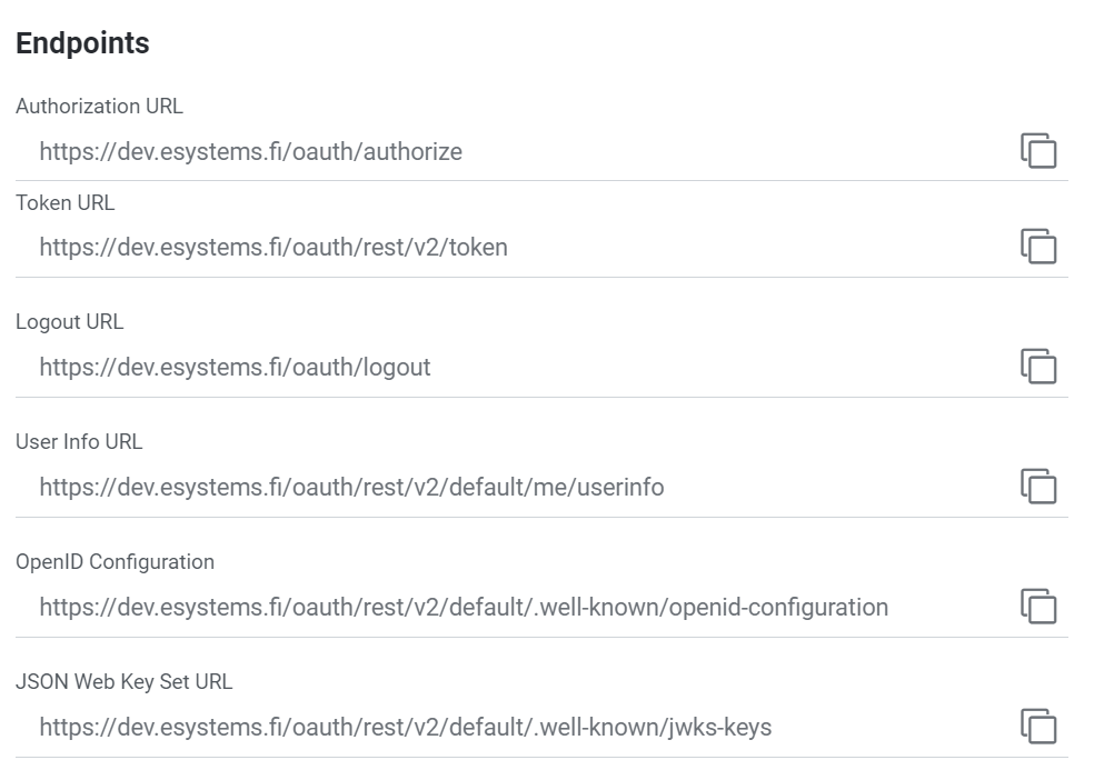 Activating the new OAuth2 authentication method
