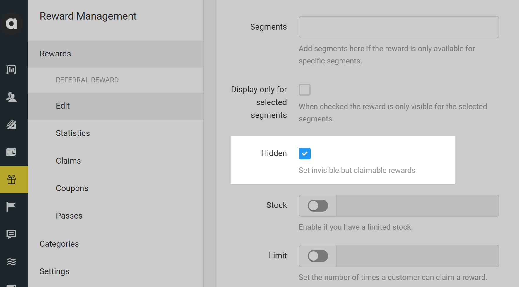 Reward friend referrals with instant rewards