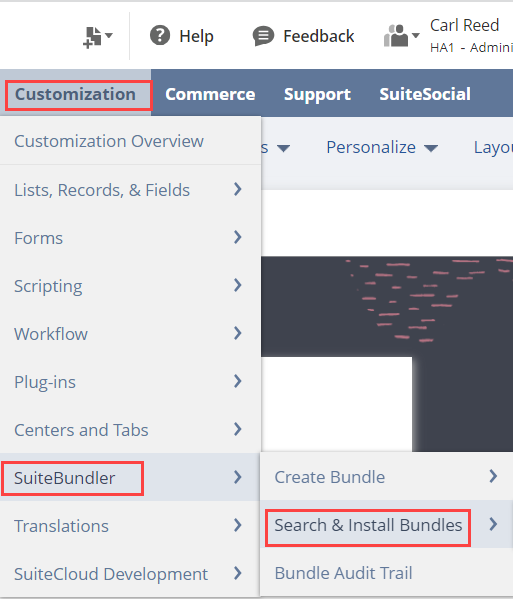 1. Customization - Search & Install bundles(1)