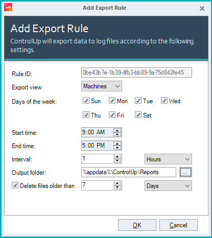 AddExport