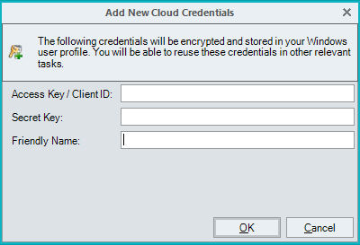 AddNewCloudCred