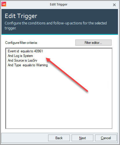 EditTriggerFilter