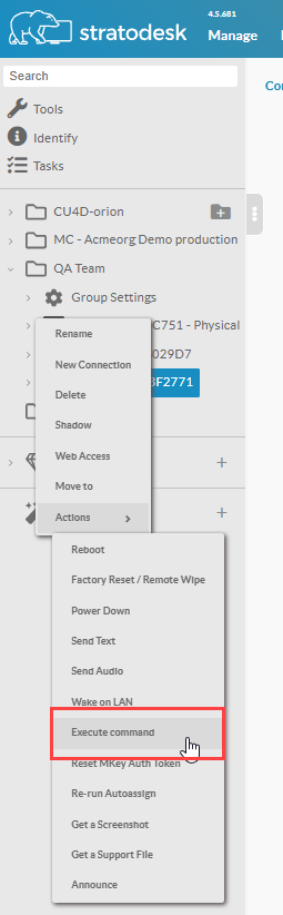 stratodesk NoTouch Center
