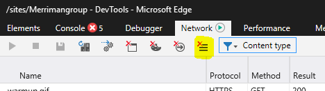 MS Edge Clear Session