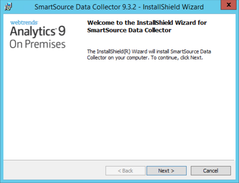 Installing the SmartSource Data Collector - SmartSource Data Collector ...