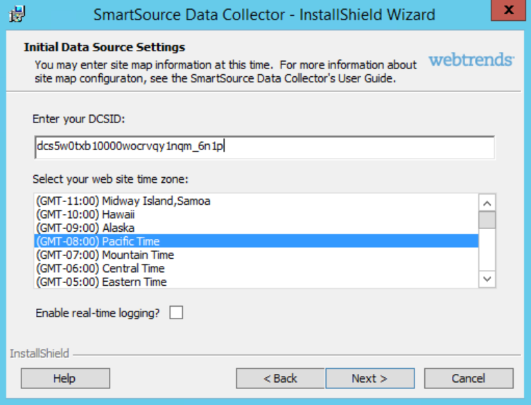 Installing the SmartSource Data Collector