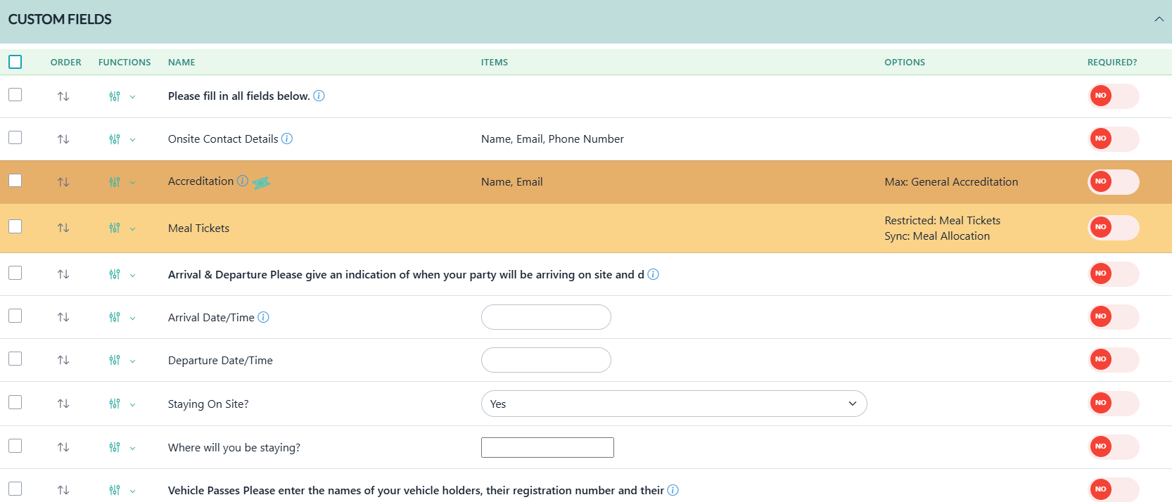 Form Field Types Common Form Field Types