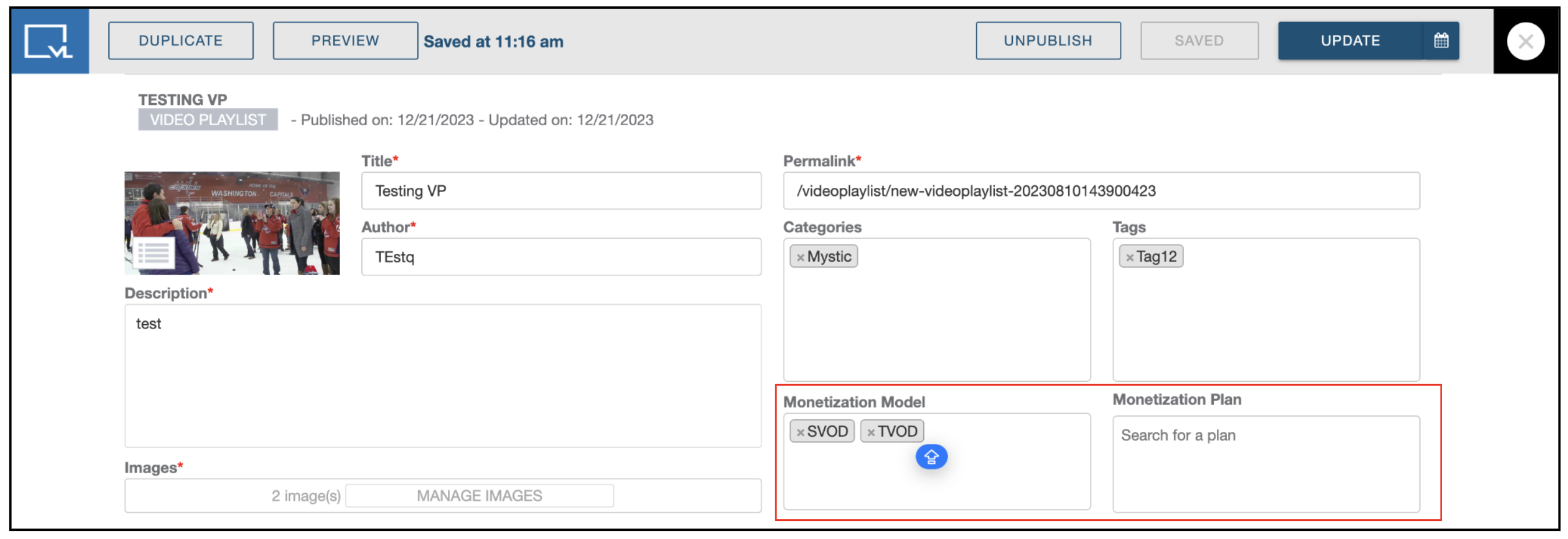 Configure monetisation badges & triggers