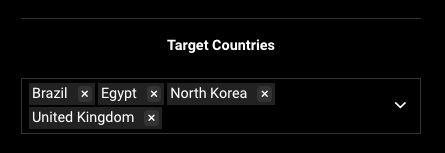 Geo-Targeted Version of a Modular Page Creation
