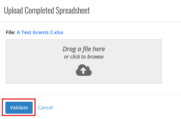 Import Data Form Data Import