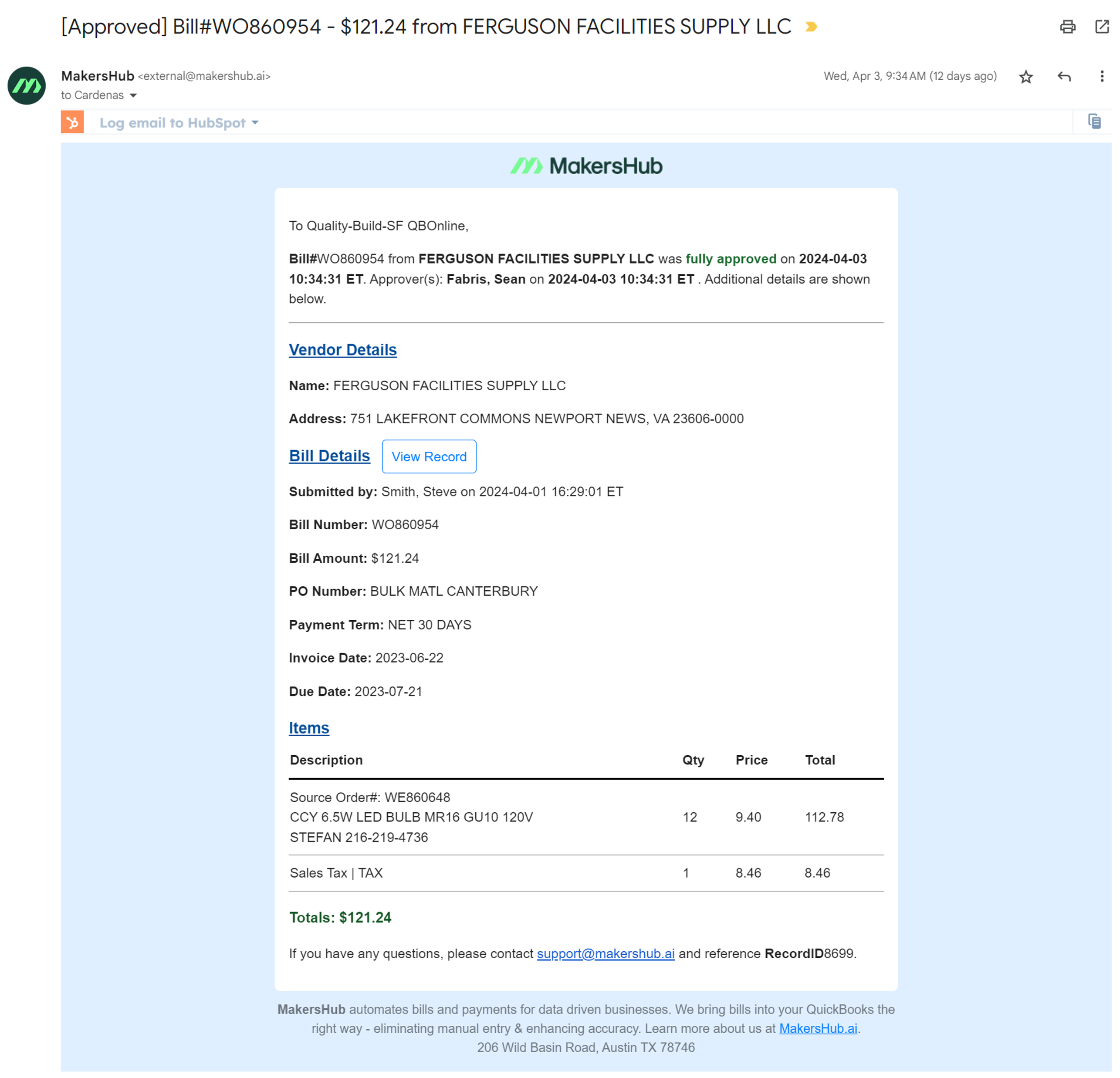 Email Notifications