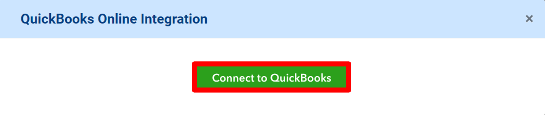 Integrating with QuickBooks Online