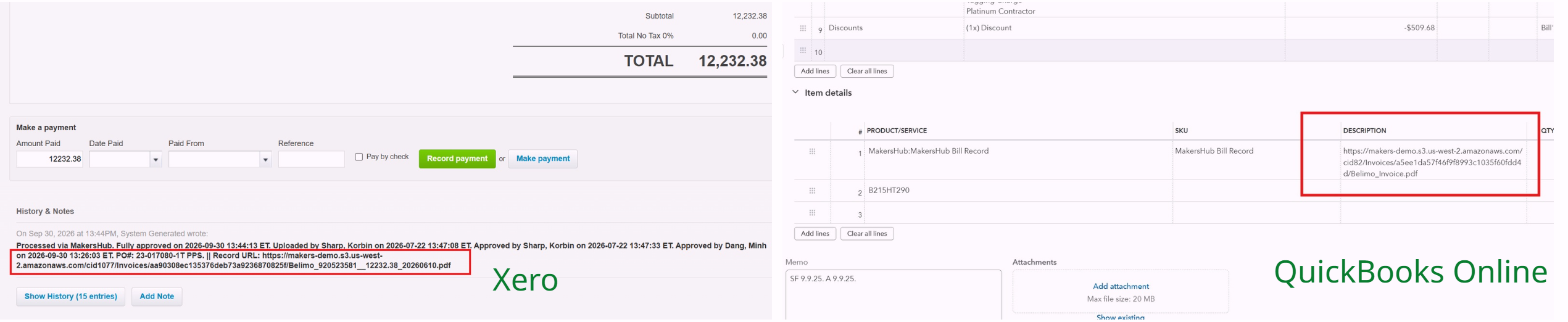 QuickBooks & Xero
