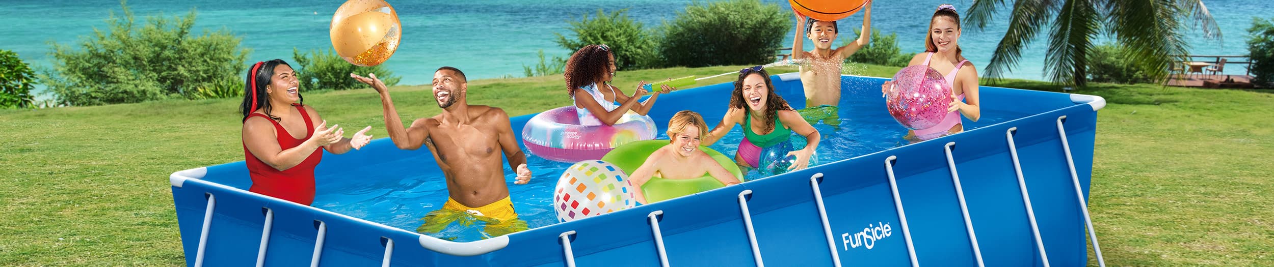 Funsicle Activity Pools (Rectangular)