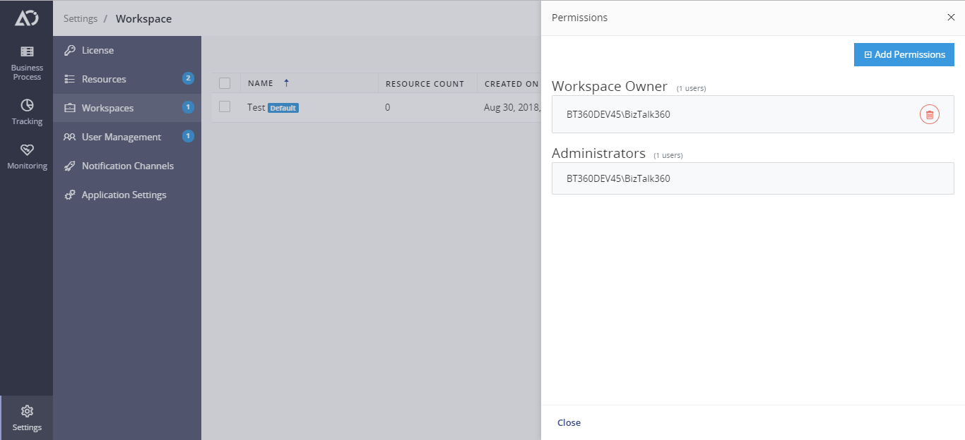 Workspaces