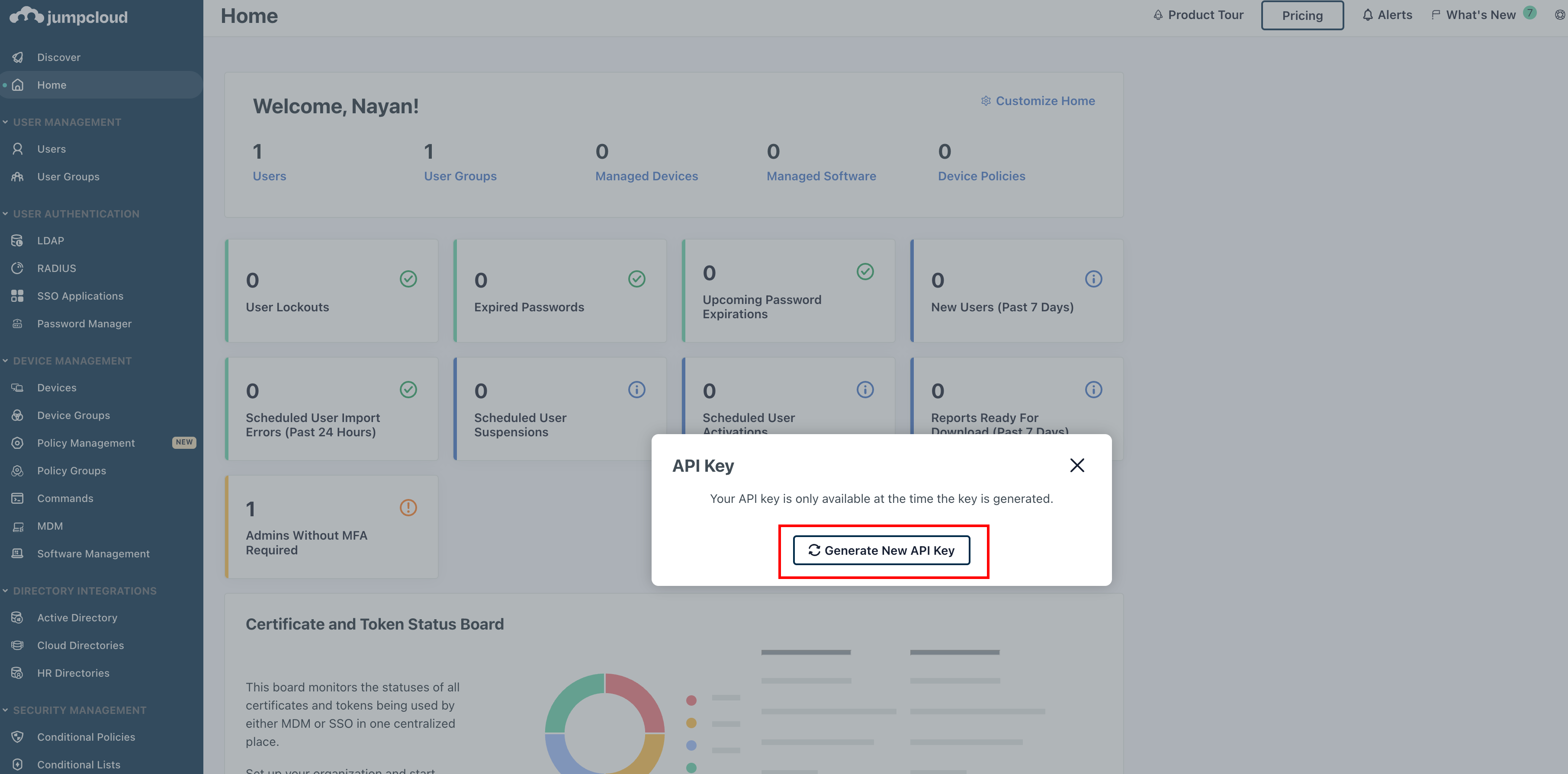 JumpCloud Integration Guide