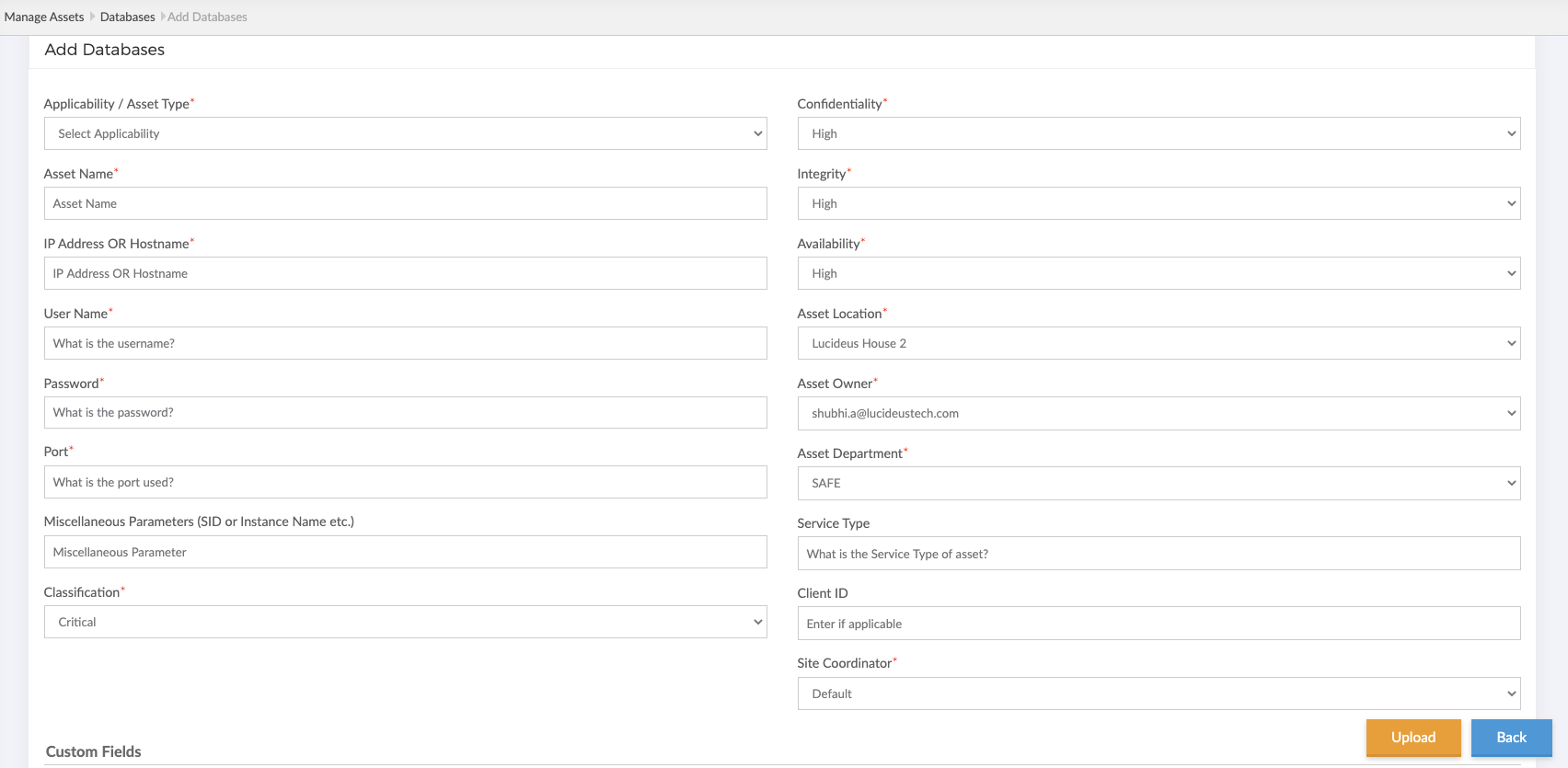 Map Assets to site coordinator(1)