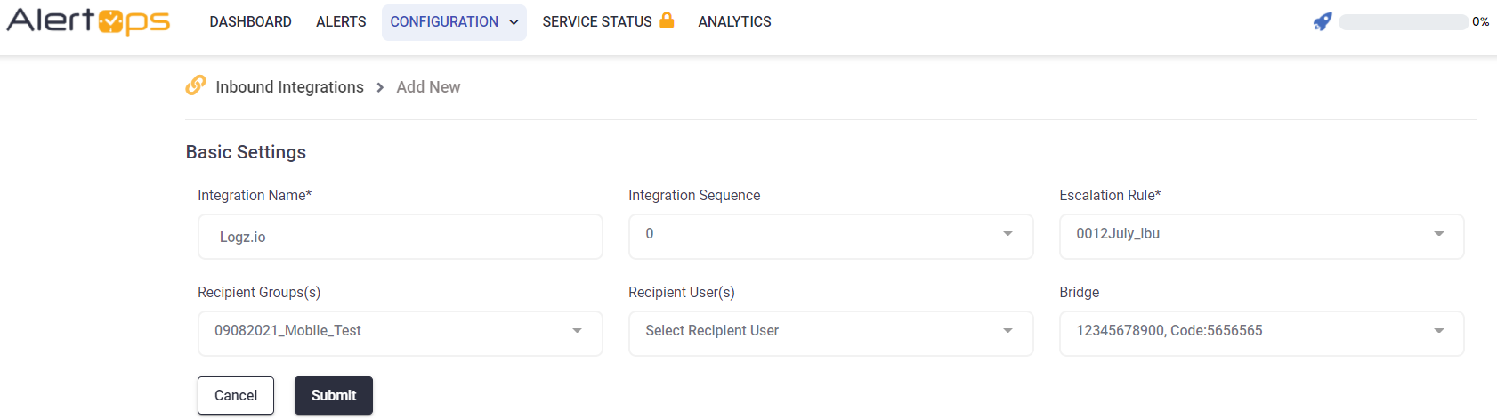 Logz.io - Prebuilt Integrations Cont