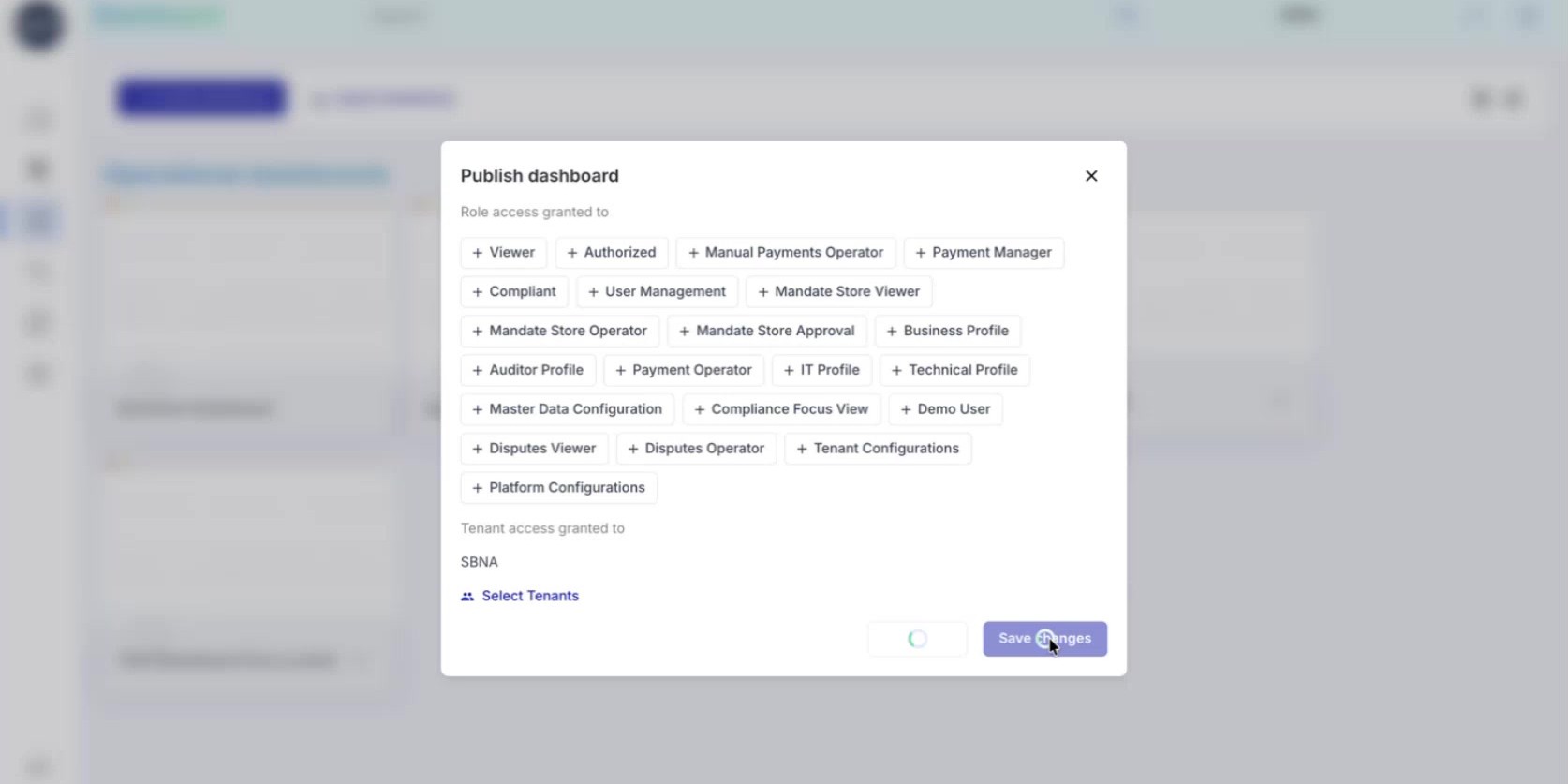 Edit or Unpublish a Dashboard
