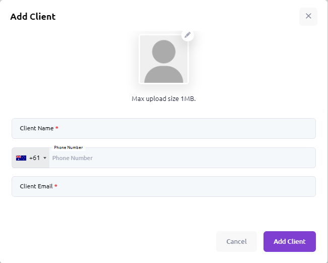 AddClient