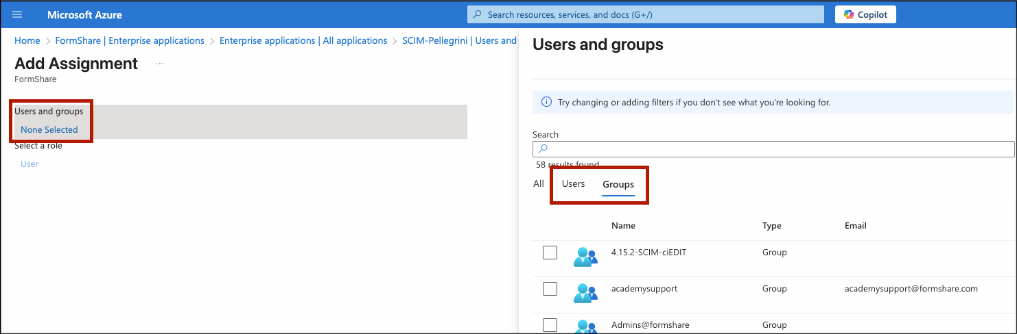SCIM in Azure Active Directory