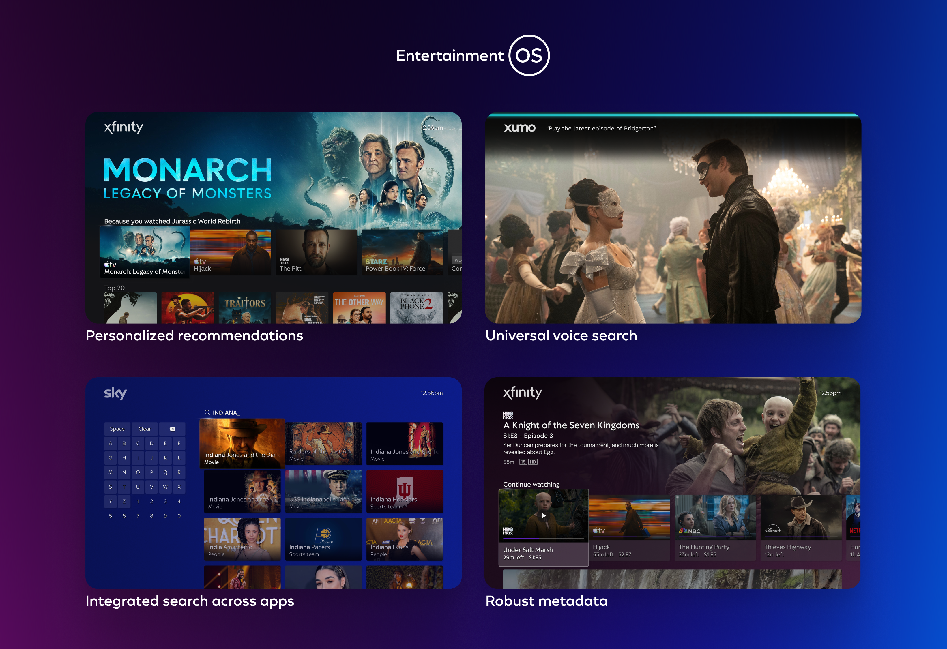 Entertainment OS features highlight