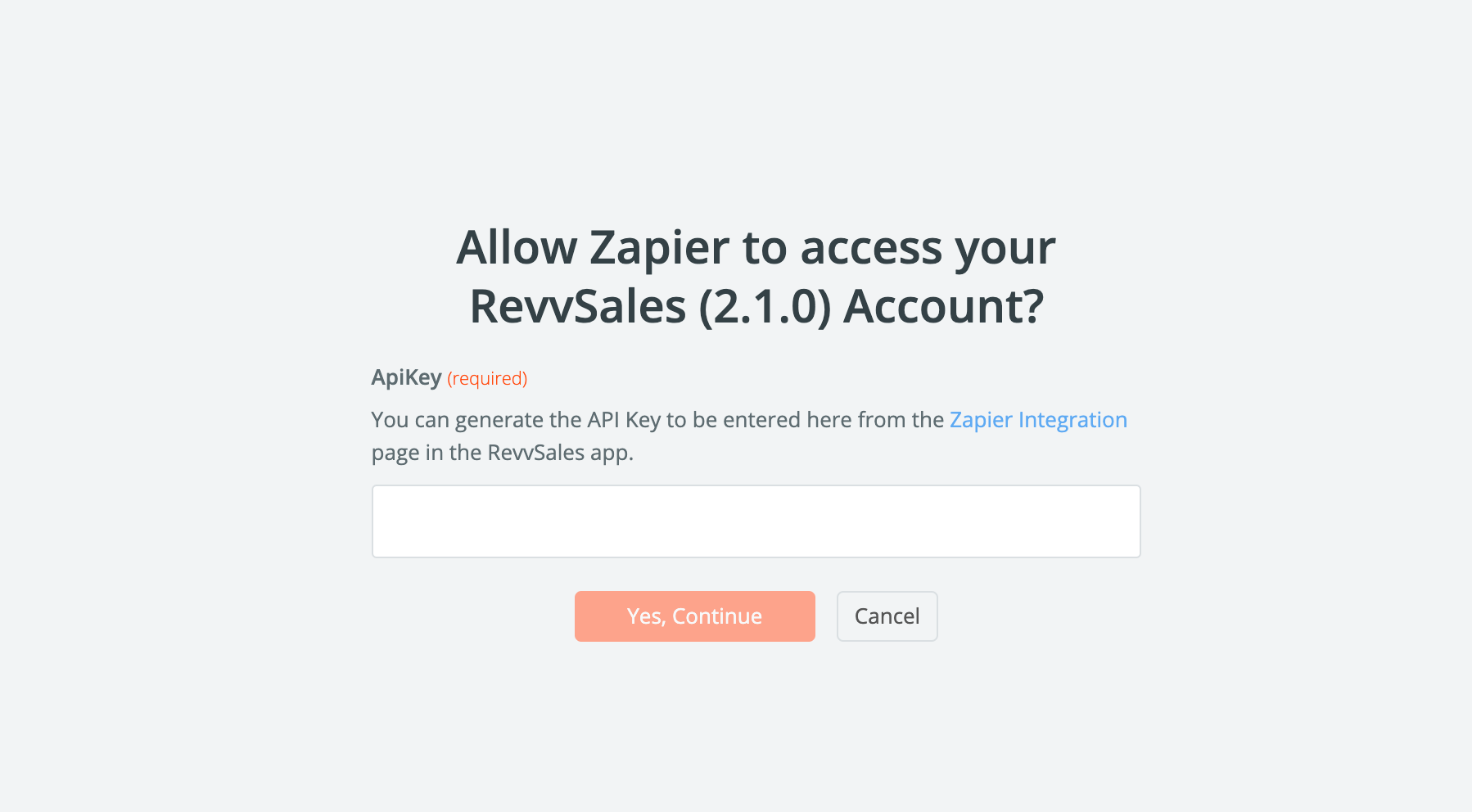 Revv Zapier API