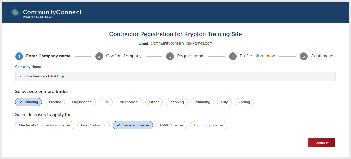 Contractor applies for license, select license and trades.png