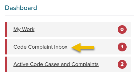 Dashboard, code complaint inbox widget.png