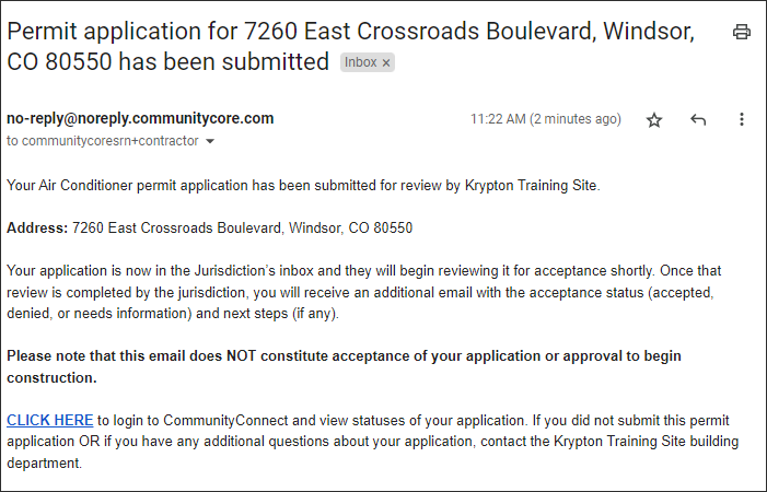 Email to applicant after an online permit application has been submitted.png