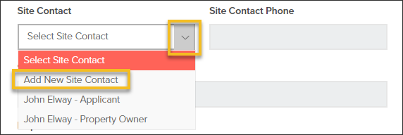 Inspection site contact, option to add a site contact.png