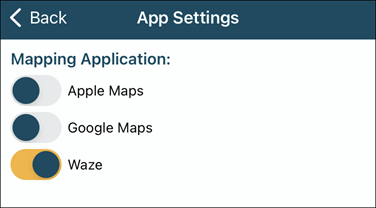 InspectorConnect, app settings, mapping applications.png