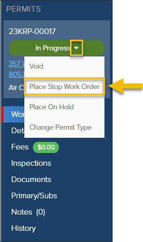 Permits, Place Stop Work Order.png