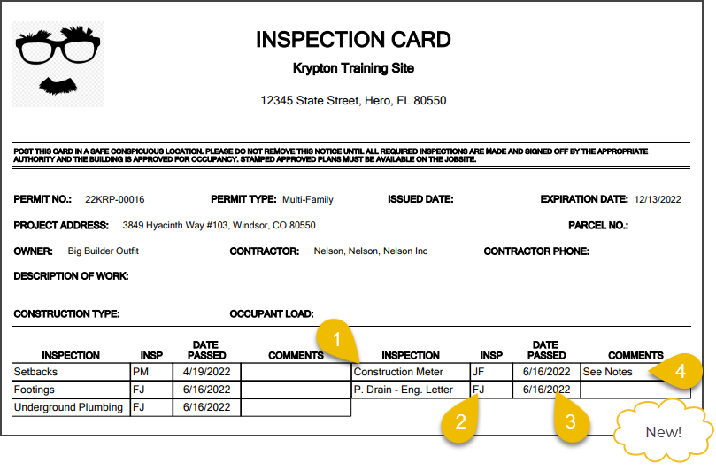 Sprint 12, updated inspection card with passed notes.png