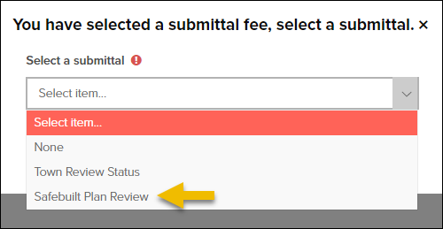 Sprint 18, select submittal for fee assessment.png